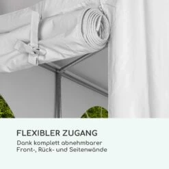 Sommerfest 4x6m 500 G/m² Partyzelt Festzelt PVC Wasserdicht Verzinkt -Deutschland Klarstein Verkaufs-Shop 10029434 de 0007 logo