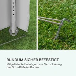 Sommerfest 4x6m 500 G/m² Partyzelt Festzelt PVC Wasserdicht Verzinkt -Deutschland Klarstein Verkaufs-Shop 10029434 de 0009 logo