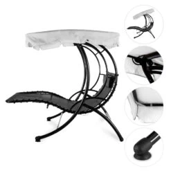 Aristo Schwingliege Gartenliege Gartenschaukel Inkl. Kissen 2 Aristo Schwingliege Gartenliege Gartenschaukel Inkl. Kissen -Deutschland Klarstein Verkaufs-Shop 10029621 yy 0003 logo