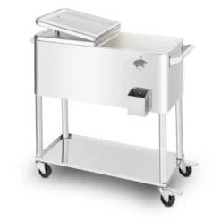 Springbreak 2000 Getränkewagen Terrassenkühlwagen 80l Edelstahl -Deutschland Klarstein Verkaufs-Shop 10029647 yy 0004 logo