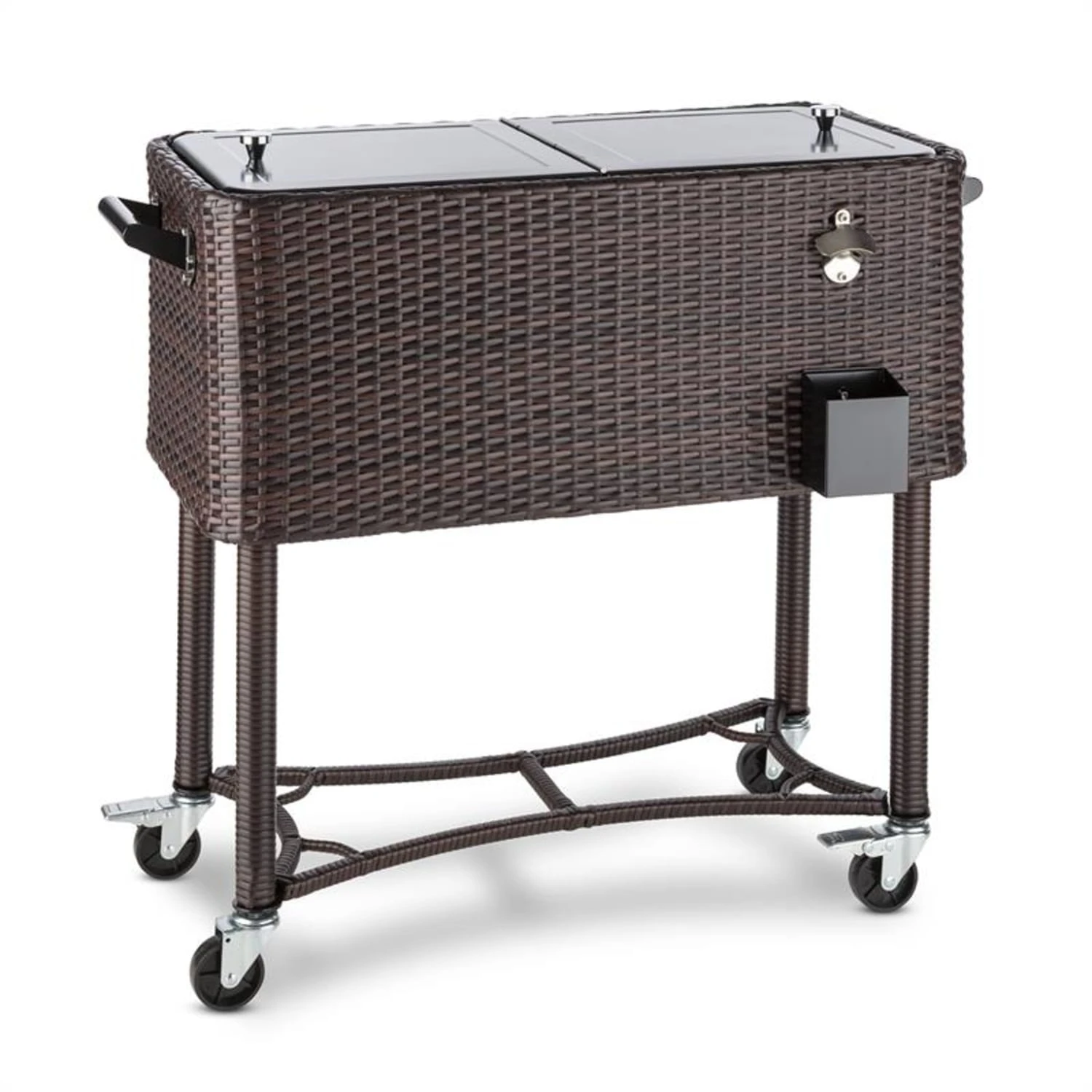 Springbreak Getränkewagen Kühlbox Terrassenkühlwagen 80l Rattandekor Springbreak Getränkewagen Kühlbox Terrassenkühlwagen 80l Rattandekor -Deutschland Klarstein Verkaufs-Shop 10029648 yy 0002 logo