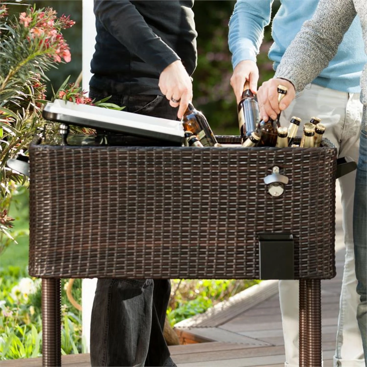 Springbreak Getränkewagen Kühlbox Terrassenkühlwagen 80l Rattandekor Springbreak Getränkewagen Kühlbox Terrassenkühlwagen 80l Rattandekor -Deutschland Klarstein Verkaufs-Shop 10029648 yy 0004 logo