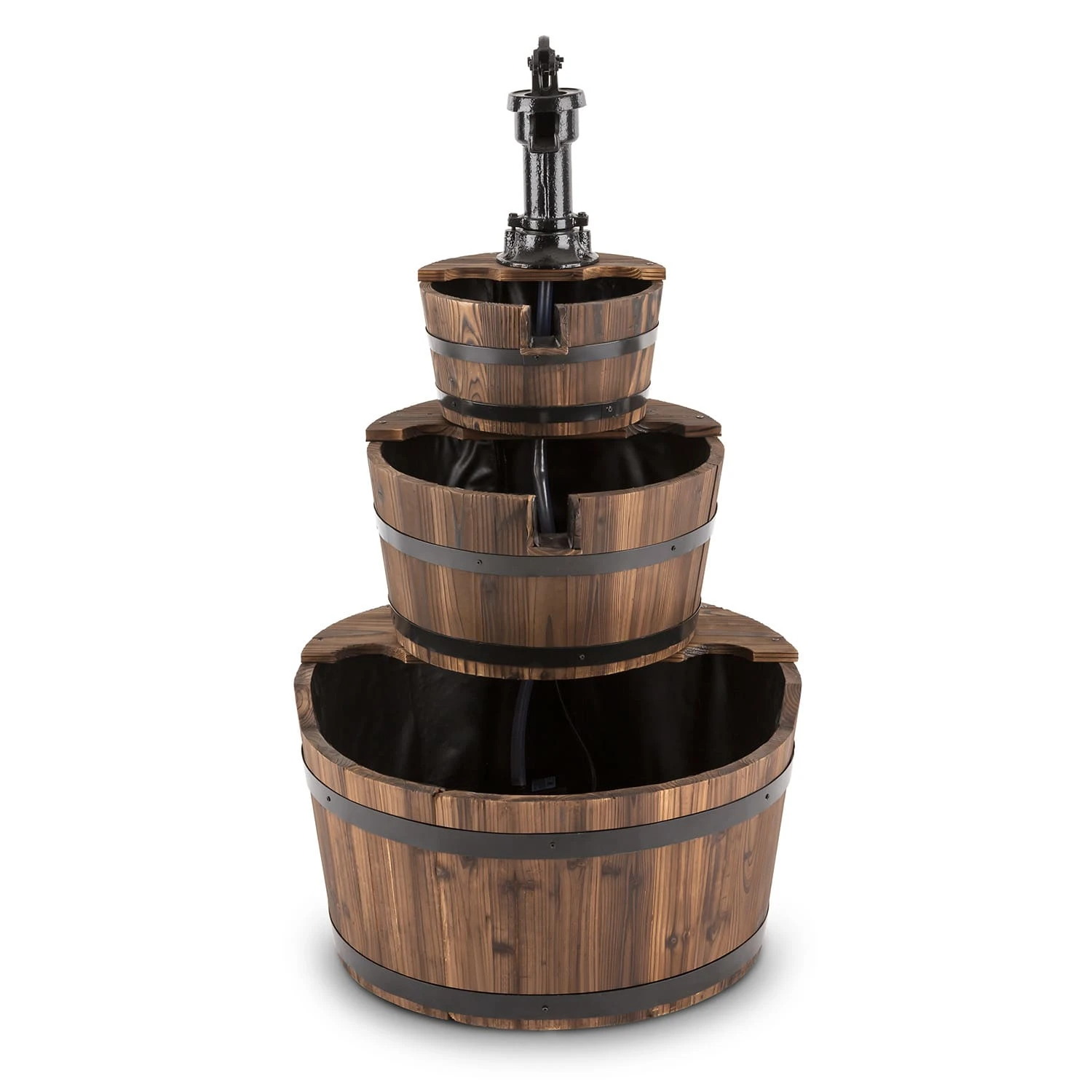 Cascada 2G Kaskadenbrunnen Gartenbrunnen Springbrunnen 12 W 800 l/h Cascada 2G Kaskadenbrunnen Gartenbrunnen Springbrunnen 12 W 800 L/h -Deutschland Klarstein Verkaufs-Shop 10029657 uk 0004 front