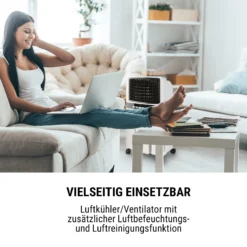 Baltic Blue 3-in-1 Luftkühler 360 M³/h 65 W 6 Ltr Fernbedienung Mobil 3 Baltic Blue 3-in-1 Luftkühler 360 M³/h 65 W 6 Ltr Fernbedienung Mobil -Deutschland Klarstein Verkaufs-Shop 10029734 de 0004 logo