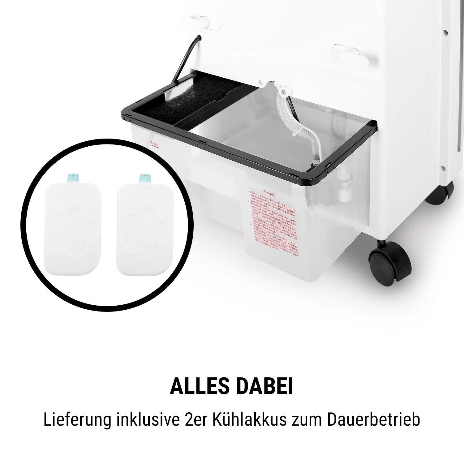 Baltic Blue 3-in-1 Luftkühler 360 m³/h 65 W 6 Ltr Fernbedienung mobil Baltic Blue 3-in-1 Luftkühler 360 M³/h 65 W 6 Ltr Fernbedienung Mobil -Deutschland Klarstein Verkaufs-Shop 10029734 de 0005 logo