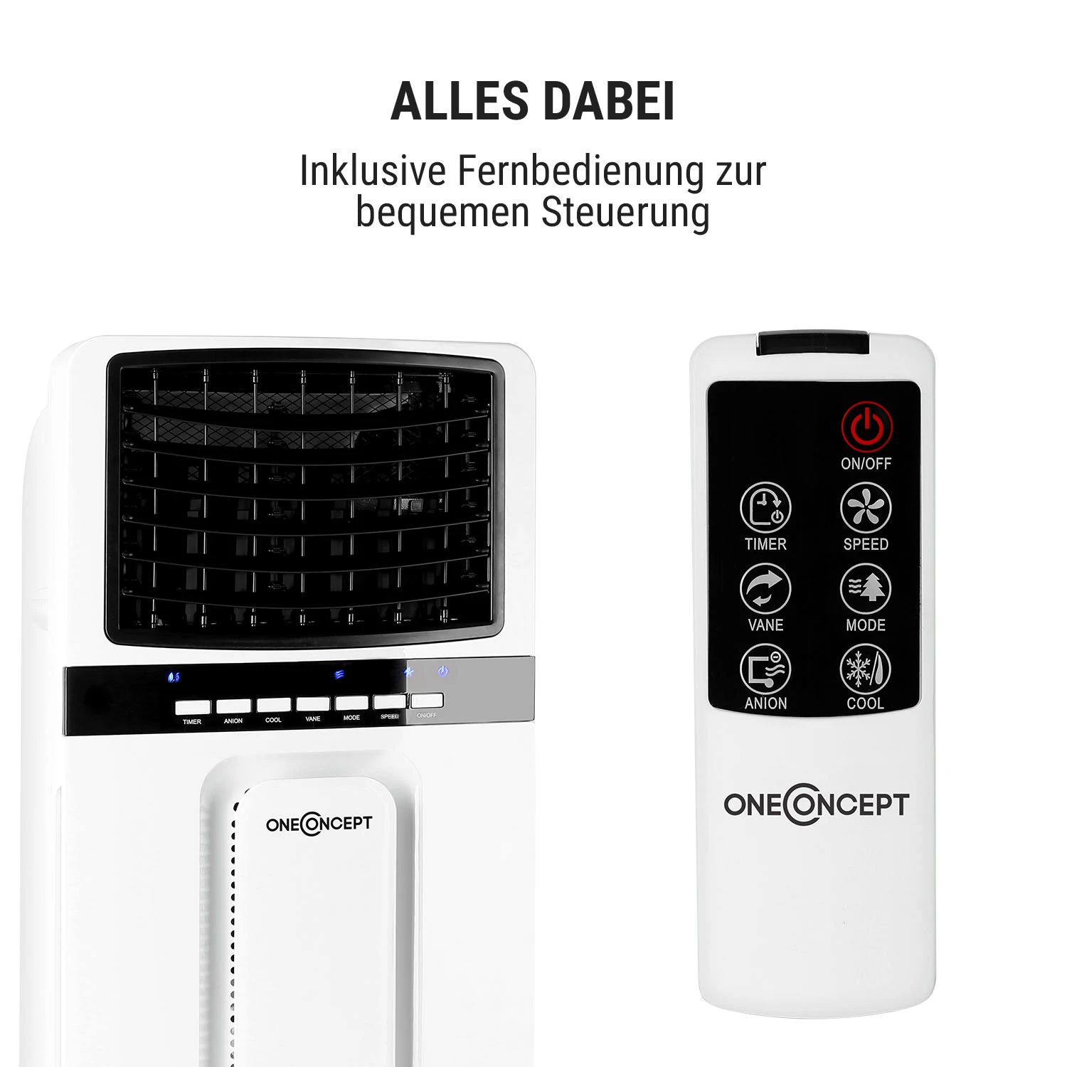 Baltic Blue 3-in-1 Luftkühler 360 m³/h 65 W 6 Ltr Fernbedienung mobil Baltic Blue 3-in-1 Luftkühler 360 M³/h 65 W 6 Ltr Fernbedienung Mobil -Deutschland Klarstein Verkaufs-Shop 10029734 de 0009 logo