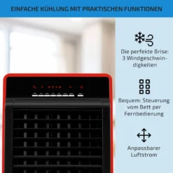 CTR-1 4-in-1 Luftkühler 360 M³/h 65 W 8 Ltr Fernbedienung Mobil -Deutschland Klarstein Verkaufs-Shop 10029735 de 0004 usp