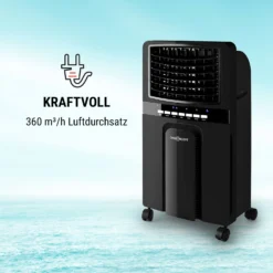 Baltic Black 3-in-1 Luftkühler 360 M³/h 65 W 6 Ltr Fernbedienung Mobil -Deutschland Klarstein Verkaufs-Shop 10029738 de 0003 logo