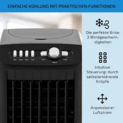 MCH-1 V2 3-in-1 Luftkühler 360 M³/h 65 W7 Ltr Fernbedienung Mobil -Deutschland Klarstein Verkaufs-Shop 10029739 de 0004 usp