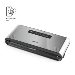 Foodlocker Pro Vakuumierer 30 Cm 120W -0,8 Bar 12 L/min Edelstahl -Deutschland Klarstein Verkaufs-Shop 10029742 yy 0008 logo Klarstein Foodlocker Pro Vakuumierer 120W