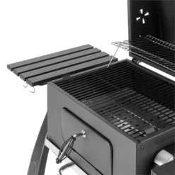 Bigfoot Holzkohlegrill Smoker BBQ-Grill 55 X 40 Cm Stahl Schwarz 6 Bigfoot Holzkohlegrill Smoker BBQ-Grill 55 X 40 Cm Stahl Schwarz -Deutschland Klarstein Verkaufs-Shop 10029763 yy 0007 detail Klarstein Bigfoot BBQ Grill Smoker