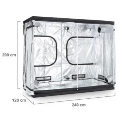 Eden Grow XL Growbox Growzelt Homegrow Indoor 240x120x200cm -Deutschland Klarstein Verkaufs-Shop 10029769 yy 0004 logo grow tent