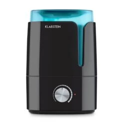 Stavanger Luftbefeuchter Aromafunktion Ultraschall 3,5l Schwarz/türkis -Deutschland Klarstein Verkaufs-Shop 10029854 yy 0003 front Klarstein Stavanger Luftbefeuchter Ultraschall neu