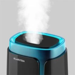 Stavanger Luftbefeuchter Aromafunktion Ultraschall 3,5l Schwarz/türkis -Deutschland Klarstein Verkaufs-Shop 10029854 yy 0005 detail Klarstein Stavanger Luftbefeuchter Ultraschall neu