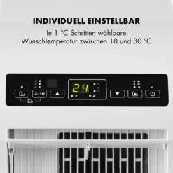 Metrobreeze Rom Klimaanlage 10.000 BTU/3,0 KW EEC A+ -Deutschland Klarstein Verkaufs-Shop 10029856 de 0003 logo