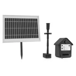 Wasserwerk 500 Wasserpumpe Solar Springbrunnen 500 L/h LED Akku 3 Wasserwerk 500 Wasserpumpe Solar Springbrunnen 500 L/h LED Akku -Deutschland Klarstein Verkaufs-Shop 10029902 yy 0004 front Blumfeldt Wasserwerk 500 Solar Springbrunnen LED