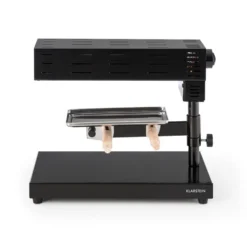 Appenzell 2G Traditioneller Raclette Grill 600 W Standgerät Schwarz -Deutschland Klarstein Verkaufs-Shop 10030306 yy 0004 titel side Klarstein Appenzell 2G Raclette reedit