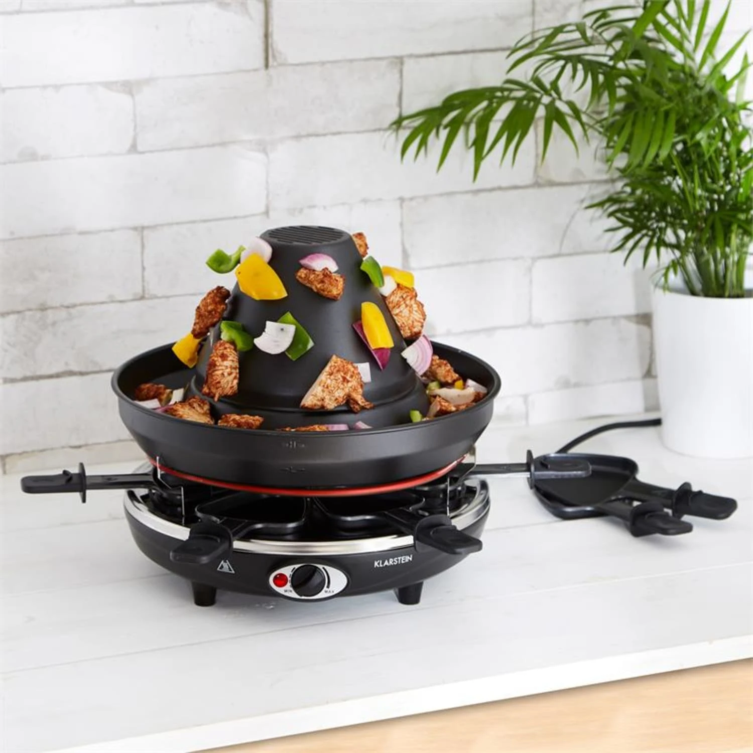 Taste Volcano Tartarengrill Raclettegrill 1500 W 6 Personen schwarz Taste Volcano Tartarengrill Raclettegrill 1500 W 6 Personen Schwarz -Deutschland Klarstein Verkaufs-Shop 10030307 yy 0002 ambient Klarstein Tataren Grill Raclette Grill