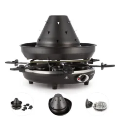 Taste Volcano Tartarengrill Raclettegrill 1500 W 6 Personen Schwarz 4 Taste Volcano Tartarengrill Raclettegrill 1500 W 6 Personen Schwarz -Deutschland Klarstein Verkaufs-Shop 10030307 yy 0006 detail Klarstein Tataren Grill Raclette Grill