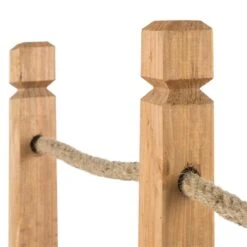 Rialto Gartenbrücke Zierbrücke 58x58x122cm (BxHxT) Tau Massivholz -Deutschland Klarstein Verkaufs-Shop 10030331 yy 0005 detail Blumfeldt Rialto Gartenbruecke 58x58x122cm