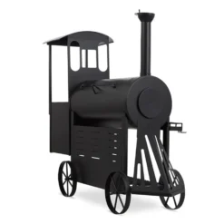 Dampflok Smoker Grill 3 Mm Stahl Schwarz -Deutschland Klarstein Verkaufs-Shop 10030555 yy 0004 titel Train Grill