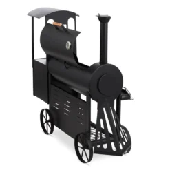 Dampflok Smoker Grill 3 Mm Stahl Schwarz -Deutschland Klarstein Verkaufs-Shop 10030555 yy 0005 titel Train Grill