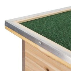 Schloss Wuff Hundehütte Größe XL 110x160x100cm Isoliert Windfang Holz -Deutschland Klarstein Verkaufs-Shop 10030670 yy 0006 detail oneConcept Schloss Wuff Hundehuette 110x160x100 cm