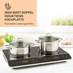 VariCook Slim Doppel-Induktionskochplatte 3500 W Timer 240° C Touch -Deutschland Klarstein Verkaufs-Shop 10030684 de 0003 logo