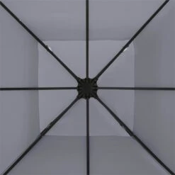 Odeon Grey Pavillon Partyzelt Festzelt 3x3m Stahl Polyester Dunkelgrau -Deutschland Klarstein Verkaufs-Shop 10030686 yy 0004 detail Blumfeldt Odeon Grey Pavillon Partyzelt dunkelgrau