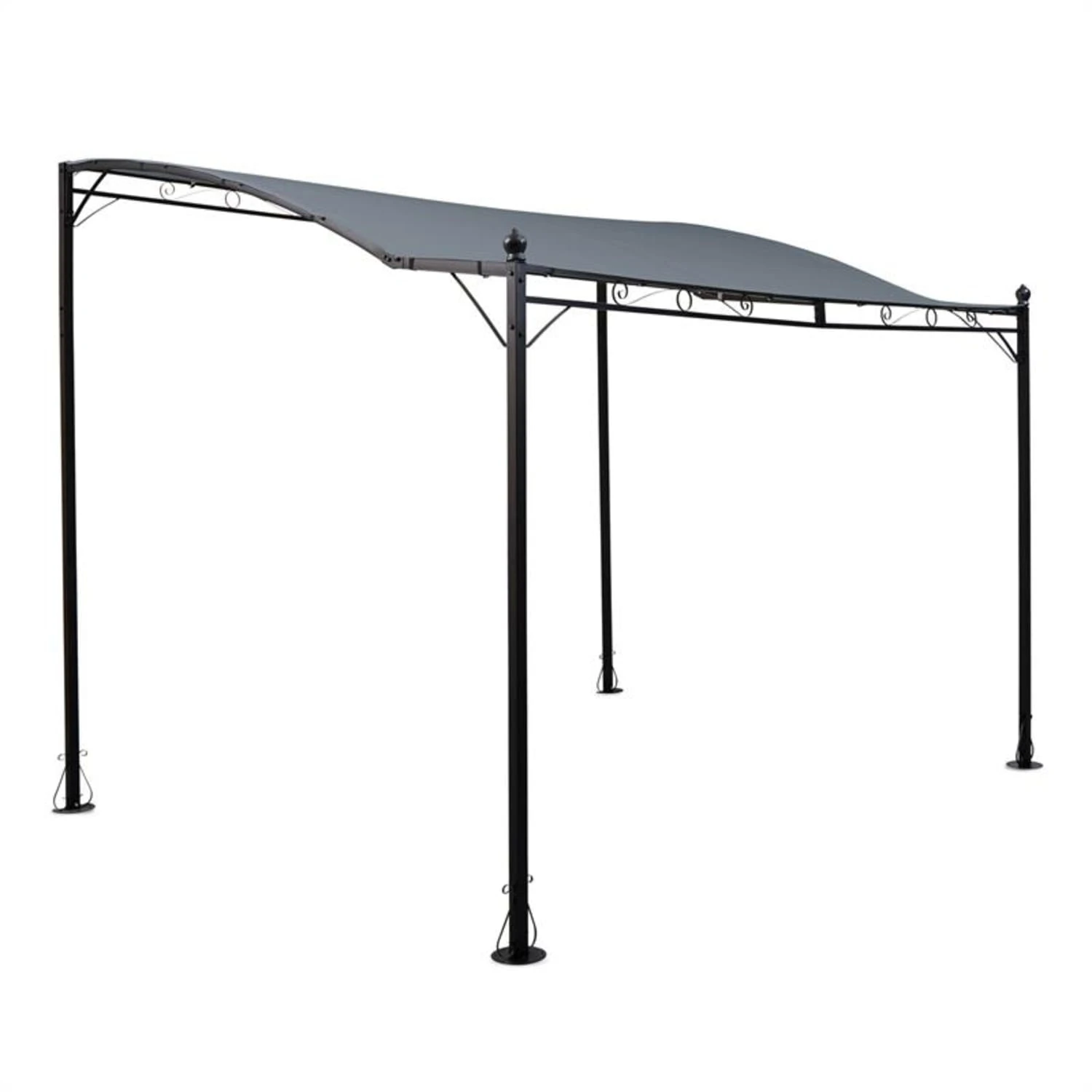 Allure Pergola Vordach Anbaupavillon 300x250cm Polyester dunkelgrau Allure Pergola Vordach Anbaupavillon 300x250cm Polyester Dunkelgrau -Deutschland Klarstein Verkaufs-Shop 10030688 yy 0001 titel Blumfeldt Allure Pergola Vordach Anbaupavillon