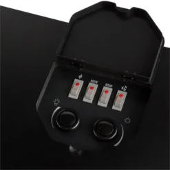 Klarstein Castillo Kaminheizung 1000/2000W Halogen-Beleuchtung -Deutschland Klarstein Verkaufs-Shop 10030731 yy 0004 detail Klarstein Castillo Kaminheizung schwarz