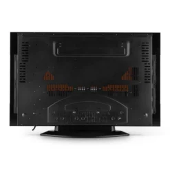 Basel Elektrischer Kamin Heizlüfter 2000W LED Fernbedienung -Deutschland Klarstein Verkaufs-Shop 10030743 yy 0005 titel back Klarstein Basel Elektrischer Kamin Heizluefter