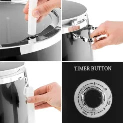 Ecowash-Pico Mini-Waschmaschine Schleuderfunktion 3,5 Kg 380W Schwarz 5 Ecowash-Pico Mini-Waschmaschine Schleuderfunktion 3,5 Kg 380W Schwarz -Deutschland Klarstein Verkaufs-Shop 10030789 yy 0006 detail oneConcept Ecowash Pico Mini Waschmaschine schwarz