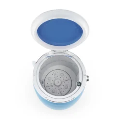 Ecowash-Pico Mini-Waschmaschine Schleuderfunktion 3,5 Kg 380W Blau -Deutschland Klarstein Verkaufs-Shop 10030791 yy 0004 detail oneConcept Ecowash Pico Mini Waschmaschine blau