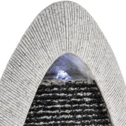 Gavarnie Wandbrunnen LED 37,5x89,5x9 Cm Oval 6W Pumpe IP 67 3 Gavarnie Wandbrunnen LED 37,5x89,5x9 Cm Oval 6W Pumpe IP 67 -Deutschland Klarstein Verkaufs-Shop 10030994 yy 0005 detail Blumfeldt Gavarnie Wandbrunnen Naturstein Optik