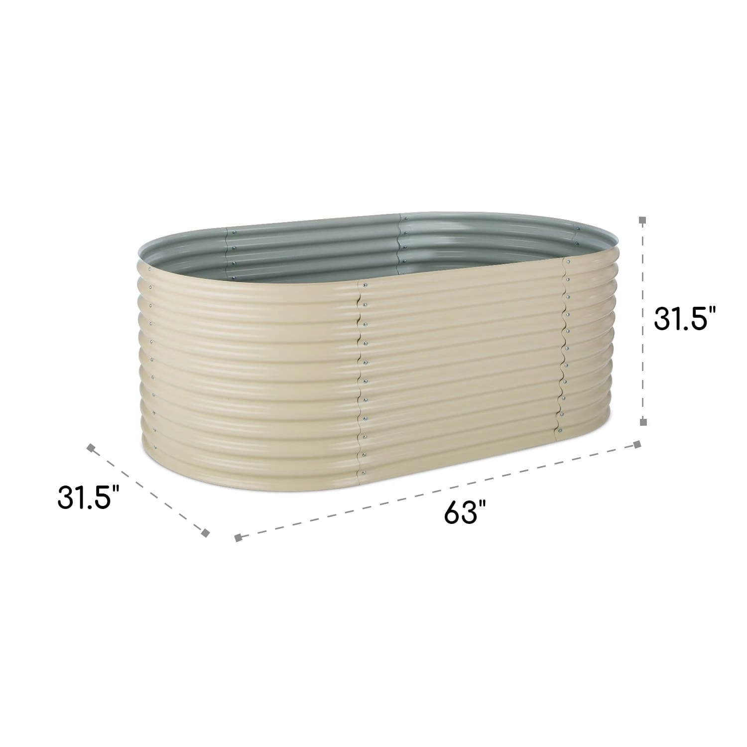 High Grow Hochbeet Gartenbeet 1,6m Zink-Alu-Beschichtung beige High Grow Hochbeet Gartenbeet 1,6m Zink-Alu-Beschichtung Beige -Deutschland Klarstein Verkaufs-Shop 10031114 uk 0005 logo