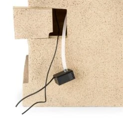 Korinth Zierbrunnen Gartenbrunnen 3W Solar LED Sandsteinoptik -Deutschland Klarstein Verkaufs-Shop 10031399 yy 0005 detail Blumfeldt Korinth Zierbrunnen 3W Sandsteinoptik