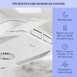 Klimamobil Wohnwagen-Klimaanlage RV-Air-Conditioner Heizung 16-30 °C -Deutschland Klarstein Verkaufs-Shop 10031436 de 0004 usp