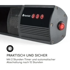 Nitro Infrarotheizstrahler Terrasse Goldröhre 1500W IP55 Fernbedienung -Deutschland Klarstein Verkaufs-Shop 10031445 de 0004 logo