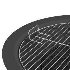 Mithras Feuerschale Ø75cm Funkenschutz Ø60cm Grillrost Gusseisen Stahl -Deutschland Klarstein Verkaufs-Shop 10031450 uk 0006 detail Blumfeldt Mithras Feuerschale