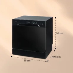 Amazonia 8 Geschirrspülmaschine 1620 Watt 8 Maßgedecke 49 DB Aquastop -Deutschland Klarstein Verkaufs-Shop 10031525 yy 0006 logo