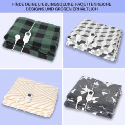 Dr. Watson XXL Heizdecke 3 Stufen Waschbar 200x180cm Mikroplüsch -Deutschland Klarstein Verkaufs-Shop 10031579 de 0007 usp