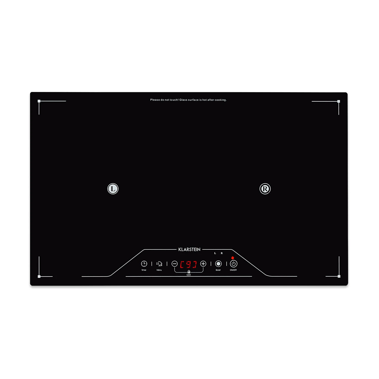 Deejay Freizonen-Induktionskochfeld 3500 W Glaskeramik Touch schwarz Deejay Freizonen-Induktionskochfeld 3500 W Glaskeramik Touch Schwarz -Deutschland Klarstein Verkaufs-Shop 10031633 yy 0001 titel