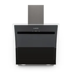 Sabia Dunstabzugshaube Sicherheitsglas Kopffrei 60cm Wandanbau Schwarz -Deutschland Klarstein Verkaufs-Shop 10031680 yy 0003 front Klarstein Sabia Dunstabzugshaube schwarz