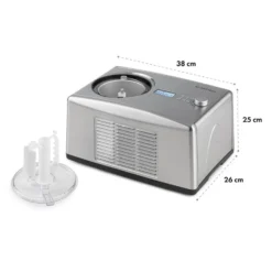 Yo & Yummy 2-in-1 Eiscremebereiter & Yoghurt Maker 150W 1,5l Edelstahl -Deutschland Klarstein Verkaufs-Shop 10031849 yy 0006 logo Klarstein Yo Yummy 2in1 Eiscremebereiter
