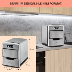 Metropolitan Eiswürfelmaschine 12kg/24h Digitales Display -Deutschland Klarstein Verkaufs-Shop 10031881 de 0006 usp