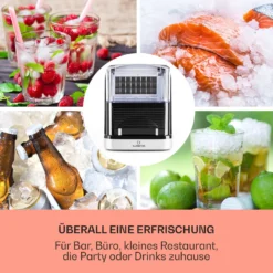 Kristall Eiswürfelmaschine Kristalleis 2 Größen 2,5l Wassertank -Deutschland Klarstein Verkaufs-Shop 10031891 de 0003 usp
