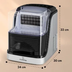 Kristall Eiswürfelmaschine Kristalleis 2 Größen 2,5l Wassertank -Deutschland Klarstein Verkaufs-Shop 10031891 yy 0011 dimensions