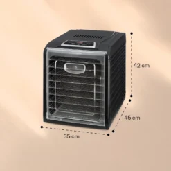 Fruit Jerky Plus 9 Dörrautomat Timer 9 Ablagen 600-700 W 35-70 °C -Deutschland Klarstein Verkaufs-Shop 10031936 yy 0005 logo