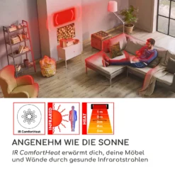 Cosmic Beam Plus Infrarot-Heizstrahler 2400W IP44 Fernbedienung 2 Cosmic Beam Plus Infrarot-Heizstrahler 2400W IP44 Fernbedienung -Deutschland Klarstein Verkaufs-Shop 10031977 de 0003 logo